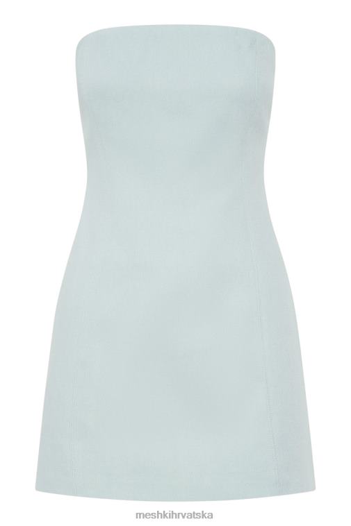 Meshki maci lanena mini haljina XH4NH412 odjeća puder plava