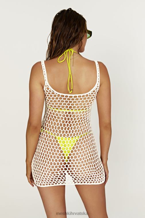 Meshki maris heklana mini haljina XH4NH736 odjeća bijela