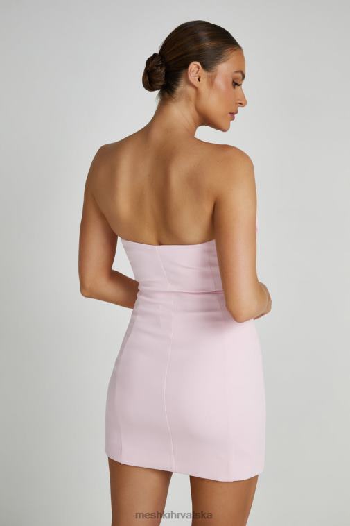 Meshki mini haljina Brooks Rose XH4NH113 odjeća rumenilo ružičasto