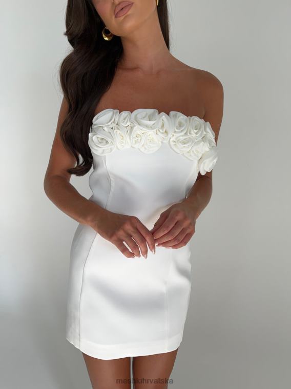 Meshki mini haljina Brooks Rose XH4NH250 odjeća bijela