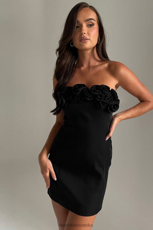 Meshki mini haljina Brooks Rose XH4NH376 odjeća crno