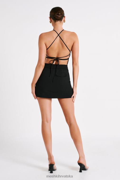 Meshki mini haljina Diana XH4NH70 odjeća crno