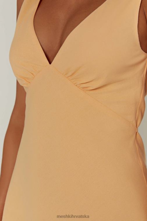 Meshki nessa lanena mini haljina XH4NH351 odjeća mango