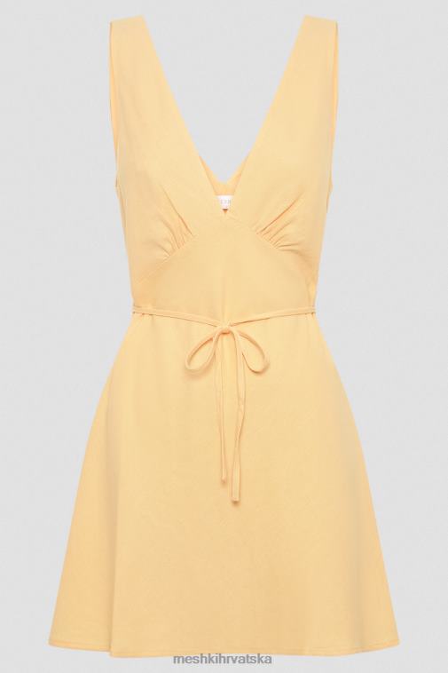 Meshki nessa lanena mini haljina XH4NH351 odjeća mango