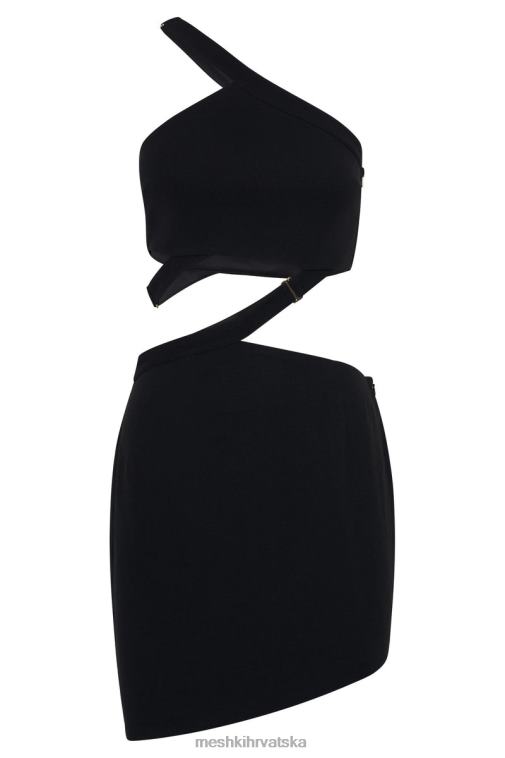 Meshki oriane e-hook mini haljina XH4NH730 odjeća crno