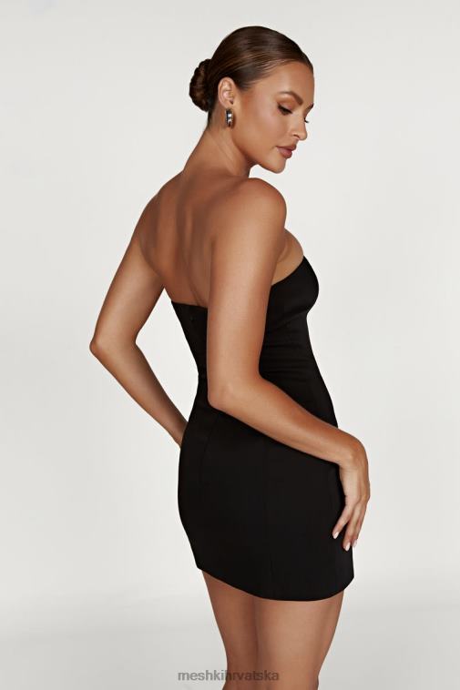 Meshki ornella mini haljina s kukom i okom XH4NH742 odjeća crno