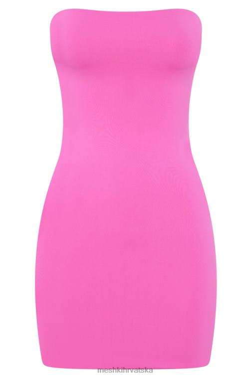 Meshki stella mini haljina bez naramenica XH4NH678 odjeća žvakaća guma ružičasta
