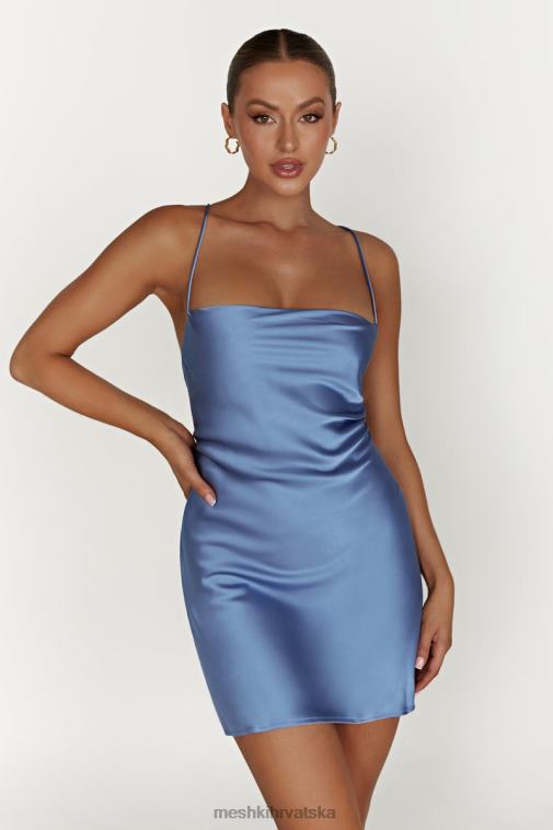 Meshki sydney mini satenska haljina XH4NH352 odjeća puder plava
