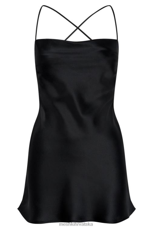 Meshki sydney mini satenska haljina XH4NH378 odjeća crno