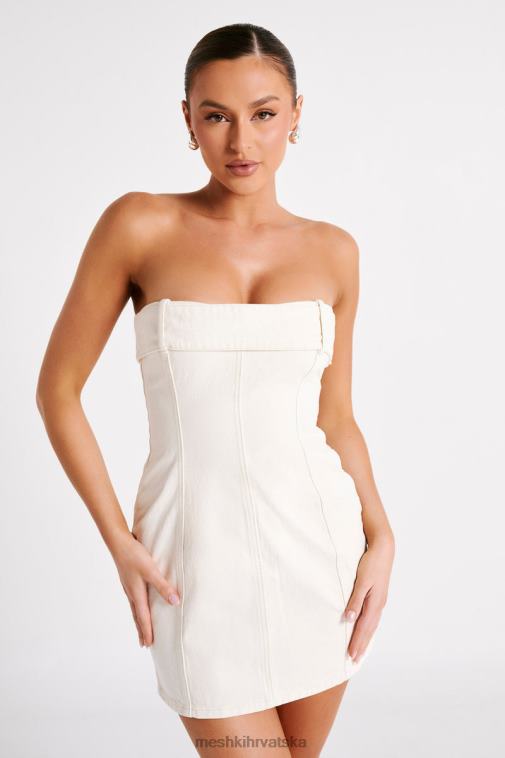 Meshki teddi traper mini haljina XH4NH105 odjeća ekru