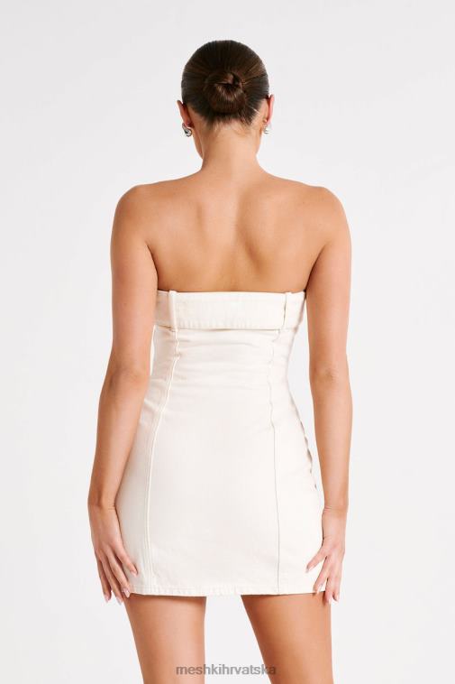 Meshki teddi traper mini haljina XH4NH105 odjeća ekru