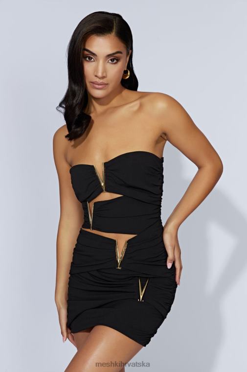 Meshki victorie v-hardware mini haljina XH4NH636 odjeća crno