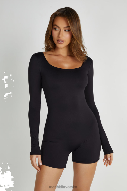 Meshki oakley kombinezon dugih rukava od recikliranog najlona XH4NH1372 odjeća crno